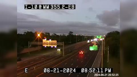 Jacksonville: I-10 E of Hammond Blvd Traffic Camera