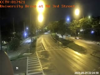 Traffic Cam University Dr and NW 3rd St (SB) Player