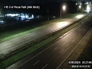 Traffic Cam I-95 S of Pecan Park Rd Player