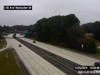 Traffic Cam I-95 N of Heckscher Dr Player