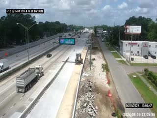 Traffic Cam I-10 West of McDuff Ave Player