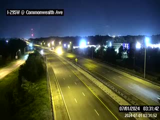 I-295 W at Commonwealth Ave Traffic Camera