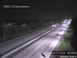 I-295 E S of Baymeadows Rd Traffic Camera