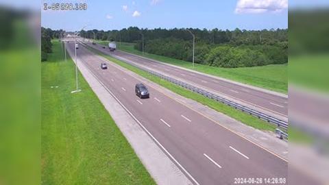 Traffic Cam Canaveral Acres: I-95 @ MM 208.1 SB Player