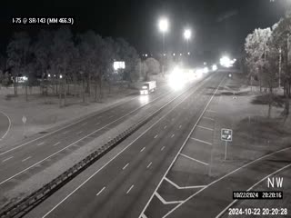 Traffic Cam I-75 @ MM 466.9 / CR-143 Player