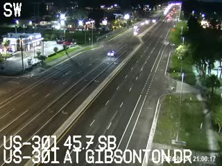 US-301 at Gibsonton Dr Traffic Camera