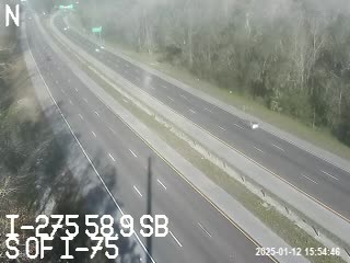 Traffic Cam I-275 S at 58.9 SB Player