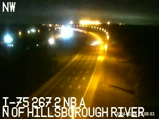 Traffic Cam I-75 NB at MM 267.8 Player