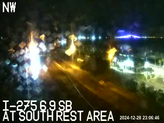 Traffic Cam I-275 S at S. Rest Area Player