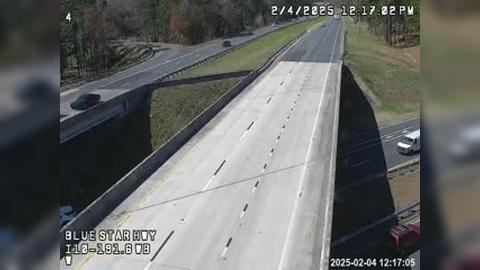 Traffic Cam Ochlockonee: I10-MM 191.6WB-Blue Star Hwy Player