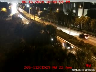 Traffic Cam (205) SR-112 at NW 22nd Ave Player