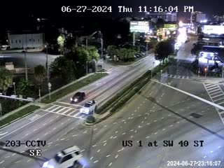 Traffic Cam US-1 at Southwest 40th Street Player