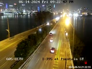 Traffic Cam I-395 at Fountain Street Player