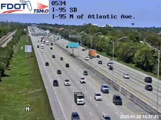 Traffic Cam I-95 N of Atlantic Ave. Player