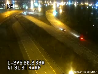 Traffic Cam I-275 SB at 31st St ramp Player