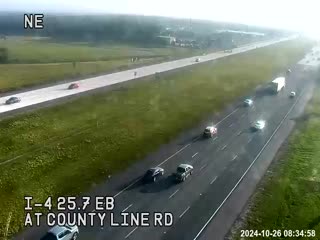 Traffic Cam I-4 at County Line Rd Player