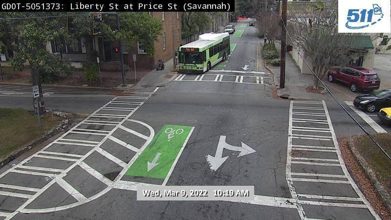 Savannah Historic District: SAV-CAM- Traffic Camera