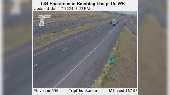 Athens-Clarke County Unified Government: I-84 Boardman at Bombing Range Rd WB Traffic Camera