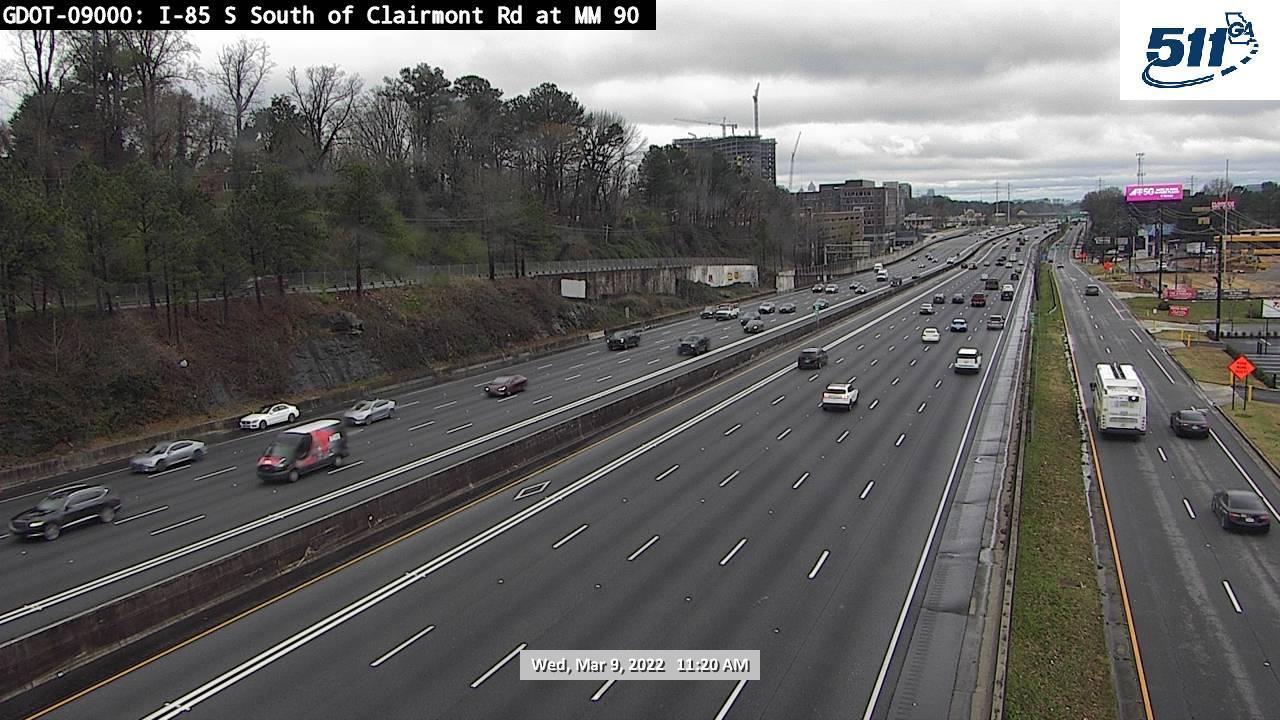 North Druid Hills: GDOT-CAM- Traffic Camera