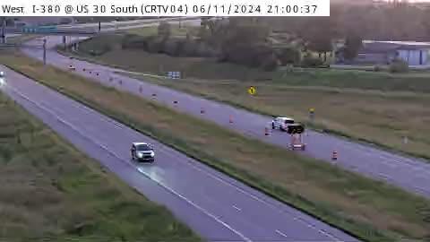 Cedar Rapids: CR - I-380 @ US 30 South (04) Traffic Camera