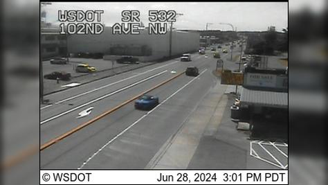 Stanwood › North: SR 532 at MP 4: 102nd Ave NW Traffic Camera