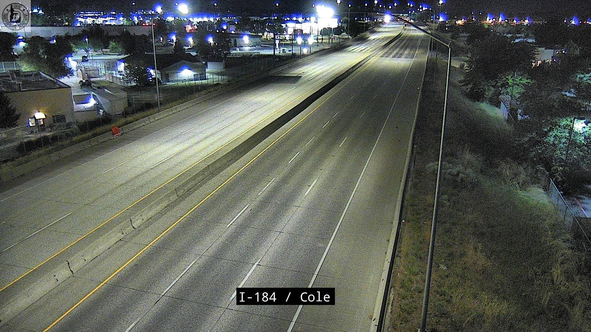 Boise Junction: I-184: Cole Rd Traffic Camera