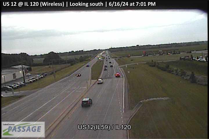 Traffic Cam US 12 at IL 120 (Wireless) - S Player