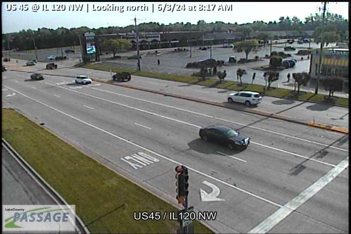Traffic Cam US 45 at IL 120 NW - N Player