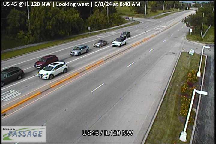 Traffic Cam US 45 at IL 120 NW - W Player