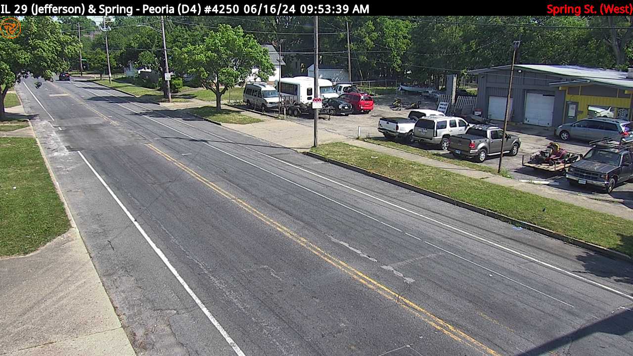 Traffic Cam IL 29 (Jefferson St.) at Spring St. (#4250) - W Player