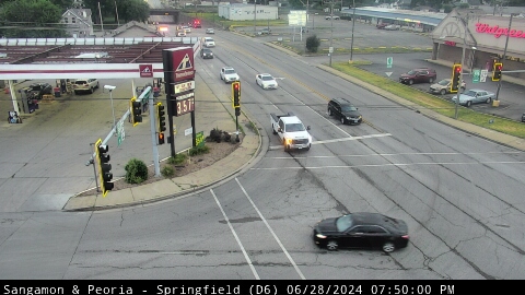 Traffic Cam IL 29 (Peoria Rd.) at Sangamon Ave. (#6018) - N Player