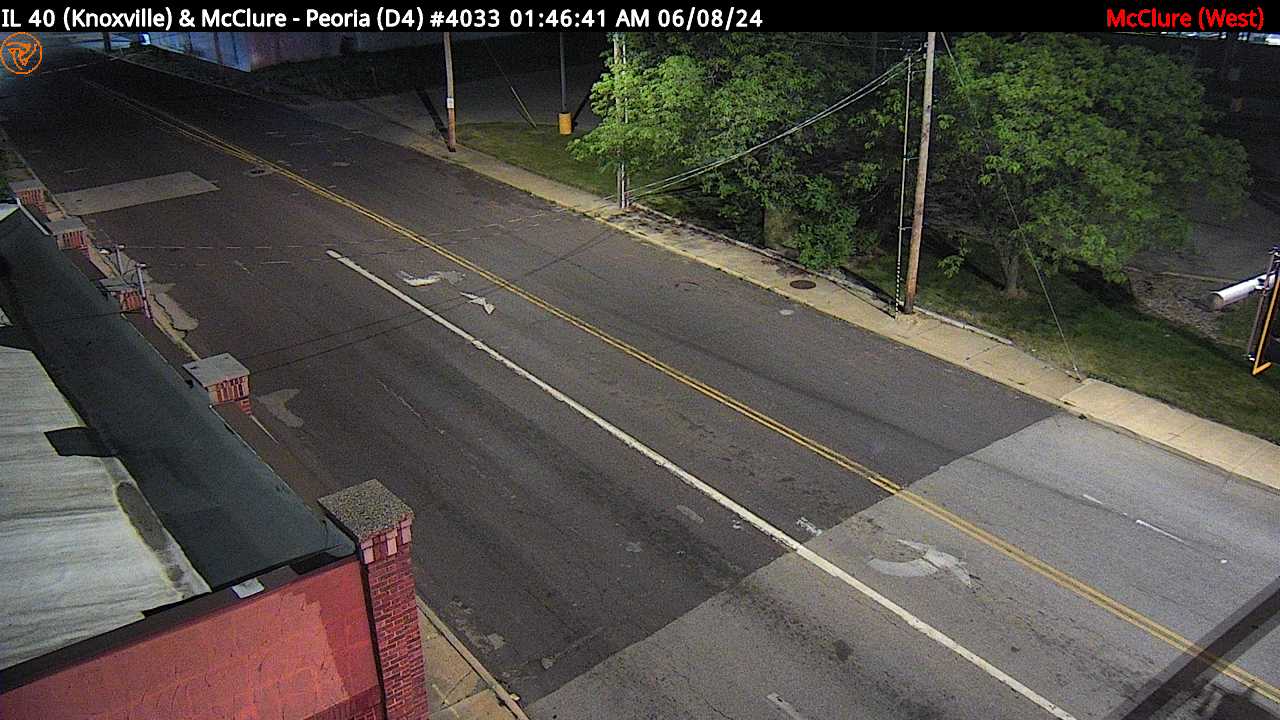 Traffic Cam IL 40 (Knoxville Ave.) at McClure Ave. (#4033) - W Player