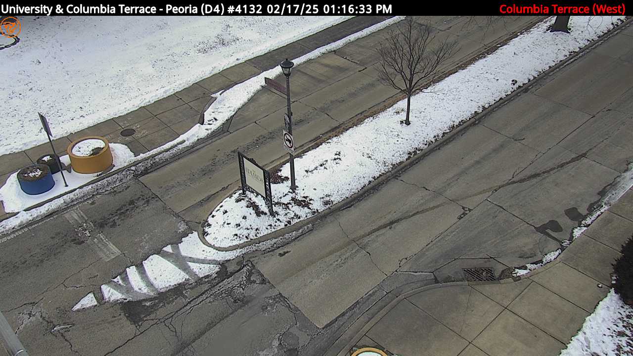 Traffic Cam University St. at Columbia Terrace (#4132) - W Player