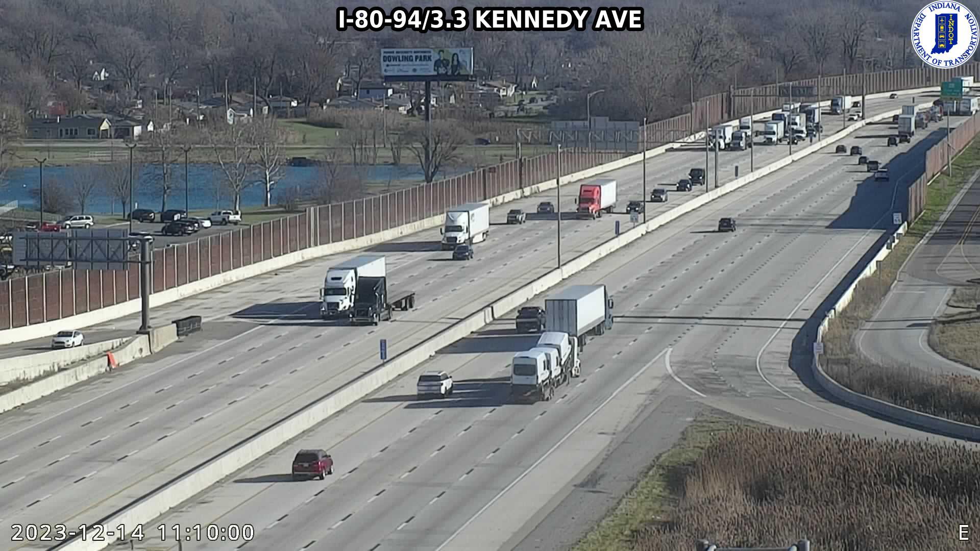 Traffic Cam Hammond: I-94: I-80-94/3.3 KENNEDY AVE Player