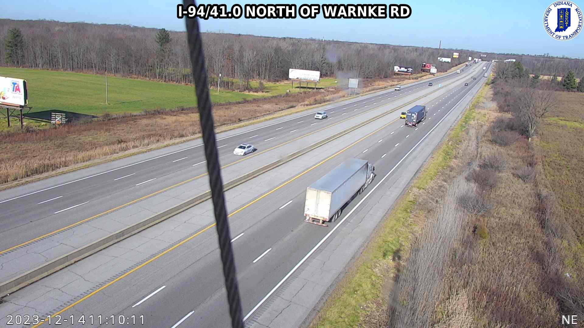 Ambler: I-94: I-94/41.0 NORTH OF WARNKE RD: I-94/41.0 NORTH OF WARNKE RD Traffic Camera