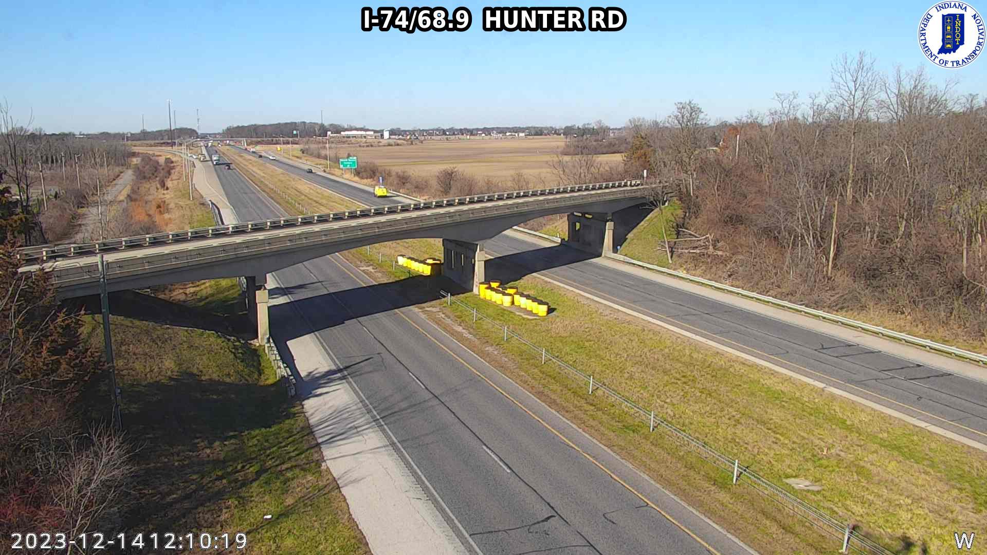 Traffic Cam Clermont Heights: I-74: I-74/68.9 HUNTER RD Player