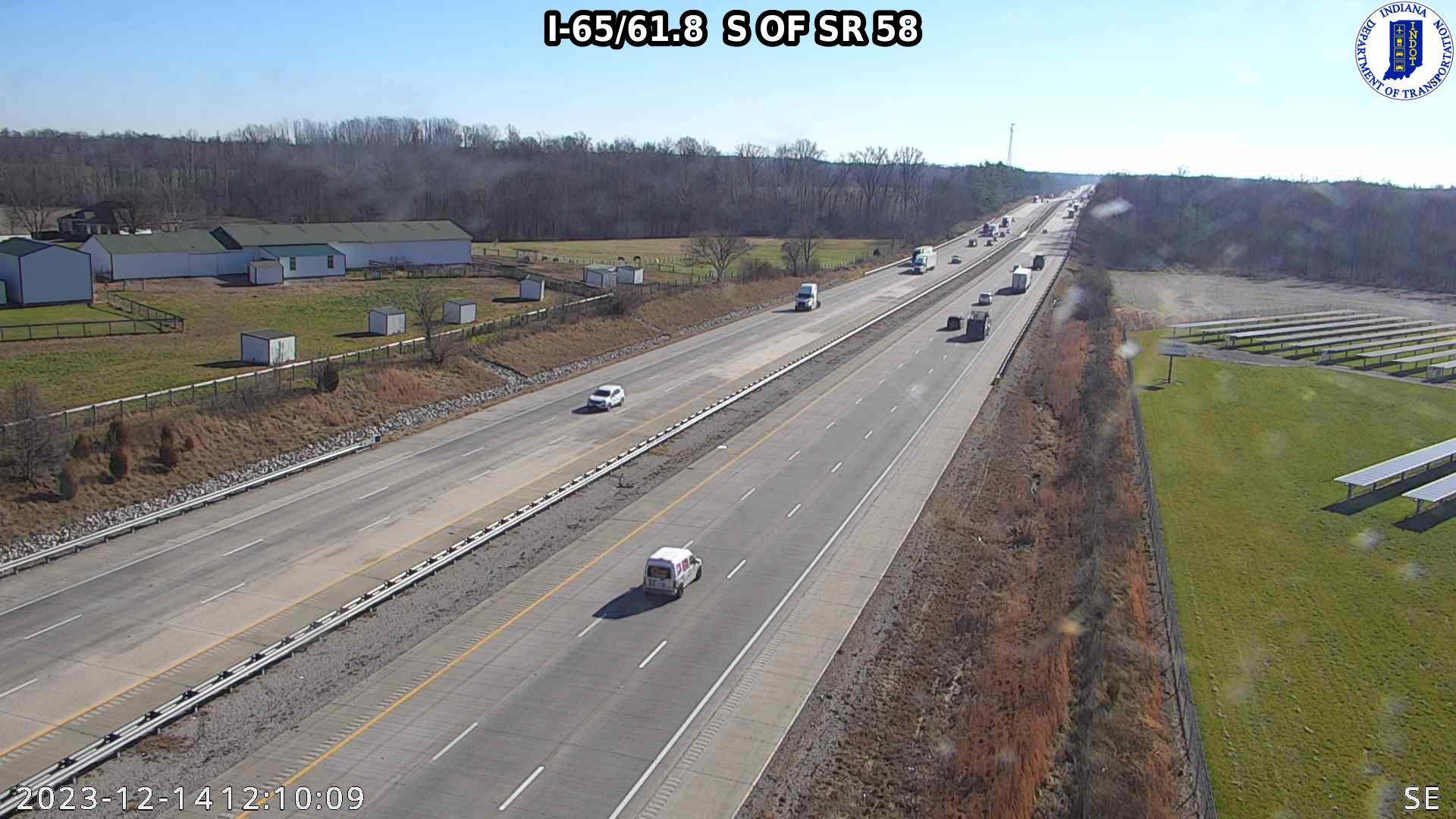 Rosstown: I-65: I-65/61.8 S OF SR 58: I-65/61.8 S OF SR 58 Traffic Camera