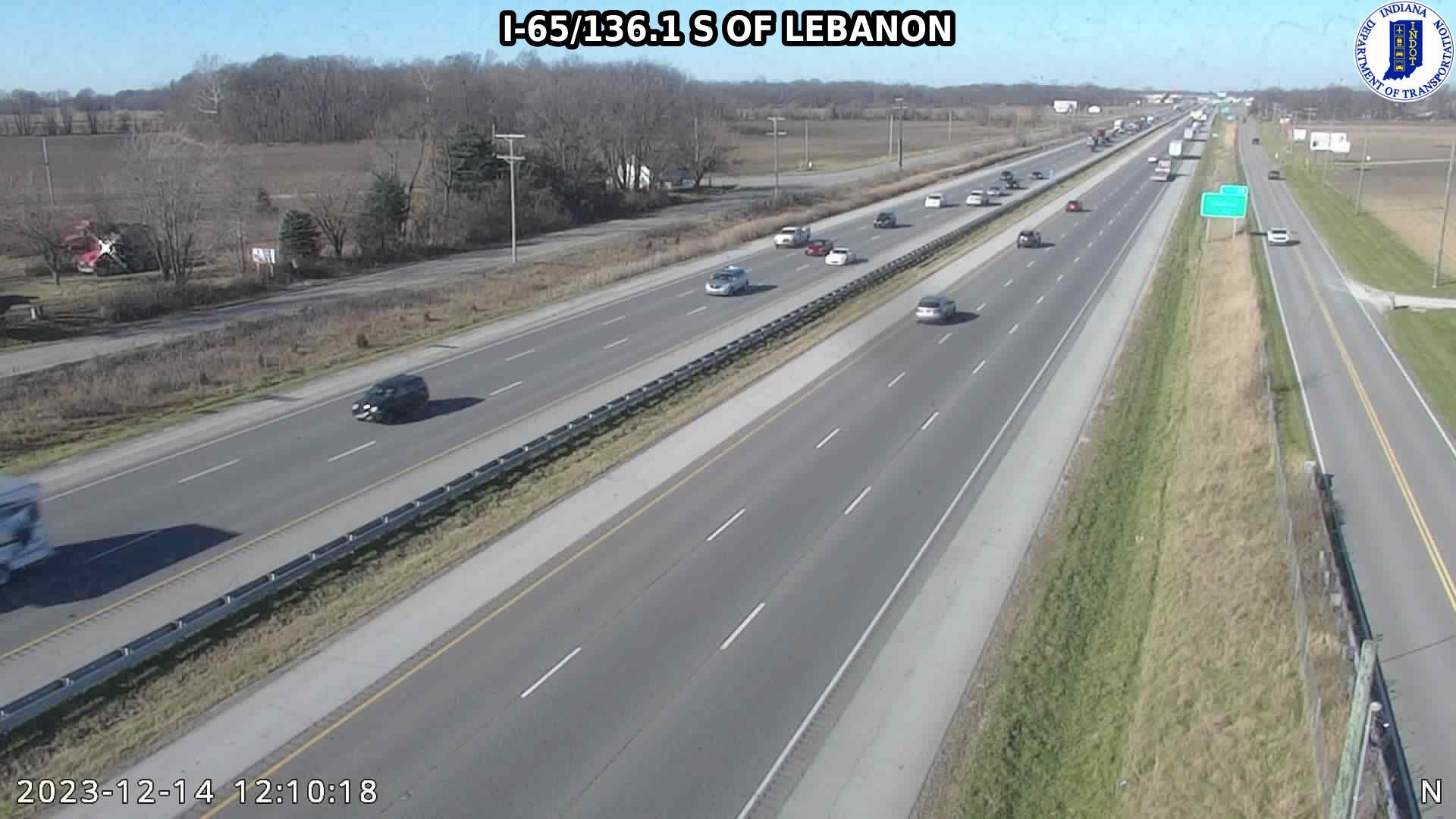 Dale: I-65: I-65/136.1 S OF LEBANON Traffic Camera