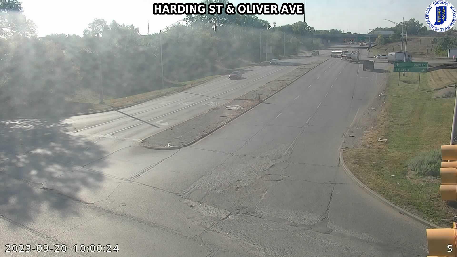 Indianapolis: SIGNAL: HARDING ST & OLIVER AVE Traffic Camera