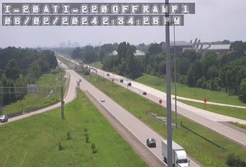 I-20 at I-220 Off Ramp - Eastbound Traffic Camera