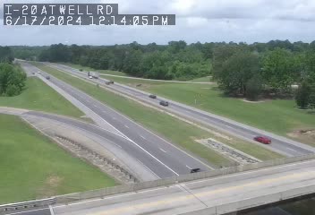 I-20 at Well Rd - Eastbound Traffic Camera