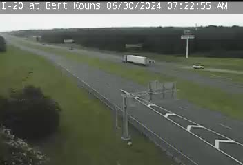 Traffic Cam I-20 at Bert Kouns - Westbound Player