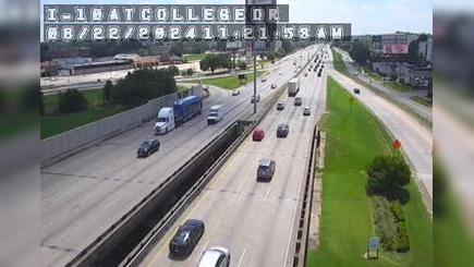 Traffic Cam Beauregard Town: I-10 at College Dr Player