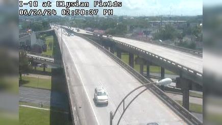 Traffic Cam French Quarter: I-10 at Elysian Fields Player