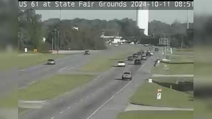 Traffic Cam Elliot Acres: US 61 at State Fair Grounds Player