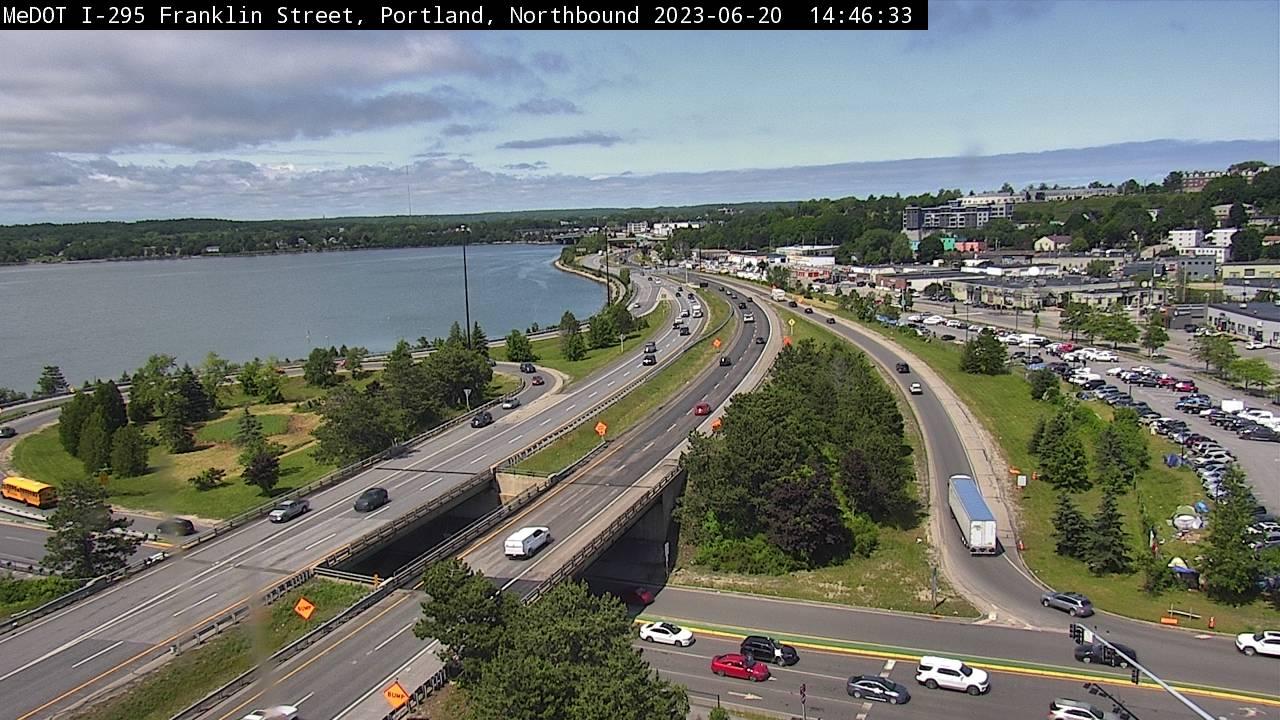 Bayside › North: I-295 Mile 07 NB (Portland) Traffic Camera