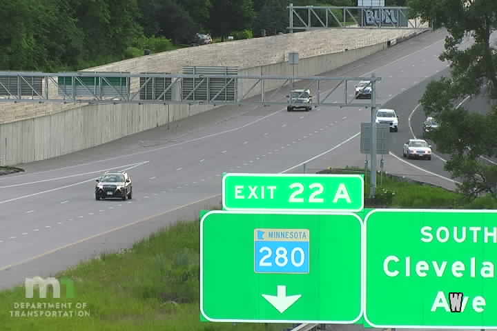 Traffic Cam MN-36 WB at Cleveland Ave Player