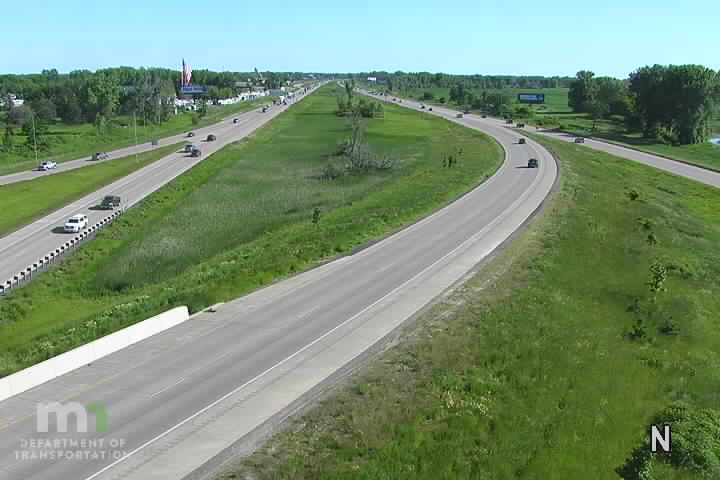 I-35E SB N Jct I-35W Traffic Camera