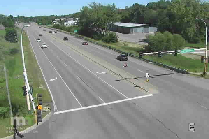 Traffic Cam MN-55 WB at Clydesdale Tr Player