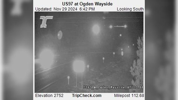 Traffic Cam Terrebonne: US 97 at Ogden Wayside Player